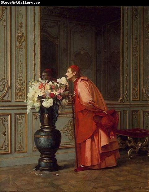 Jehan Georges Vibert An Embarrassment of Choices, or A Difficult Choice